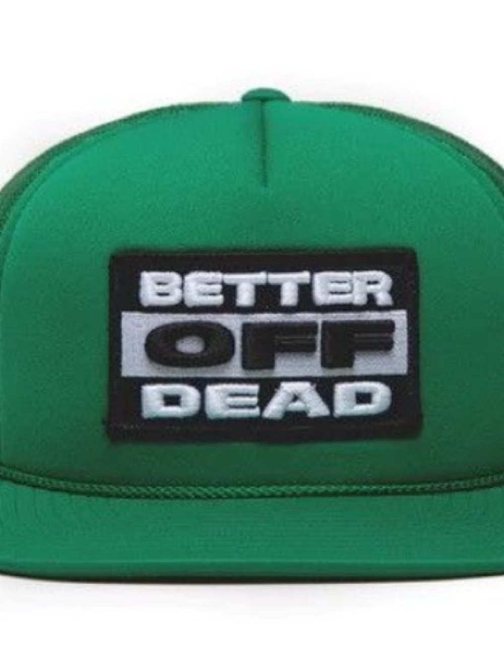 FLATBUSH ZOMBIES BETTER OFF DEAD PATCHED TRUCKER CAP